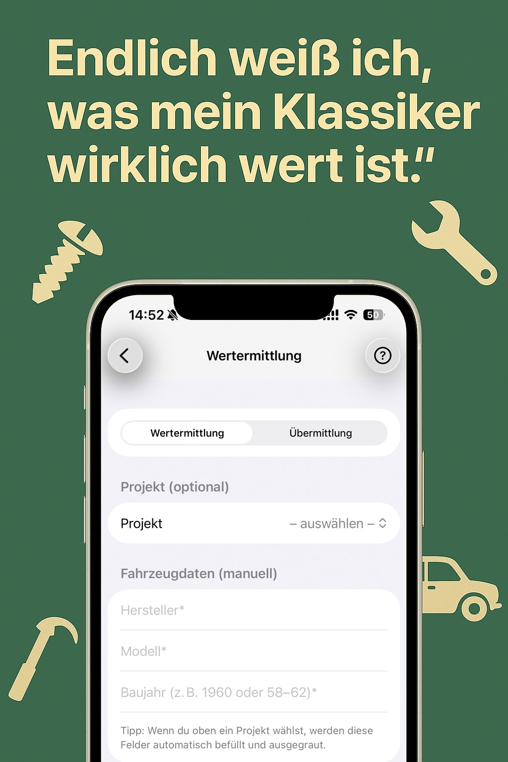 Wertermittlung / Schätzlogik